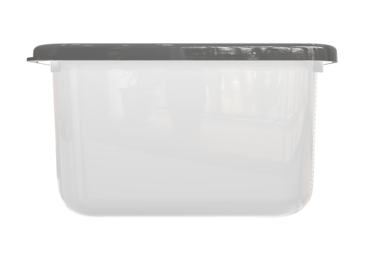 Free mockup Plastic canister